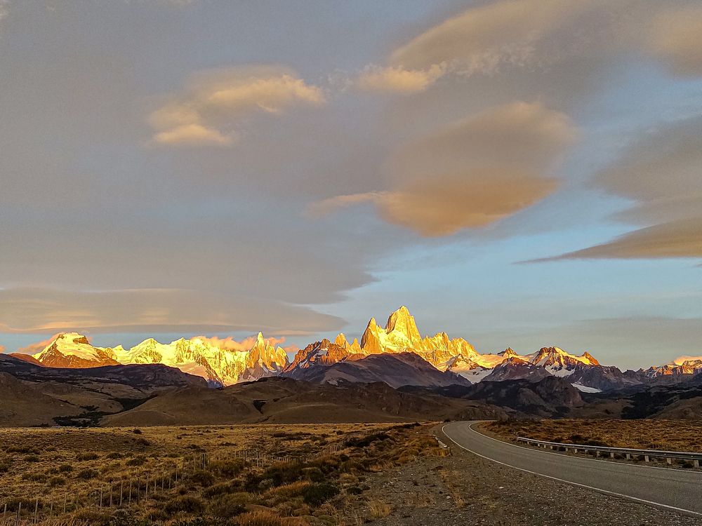 Amanecer en el Fitz Roy