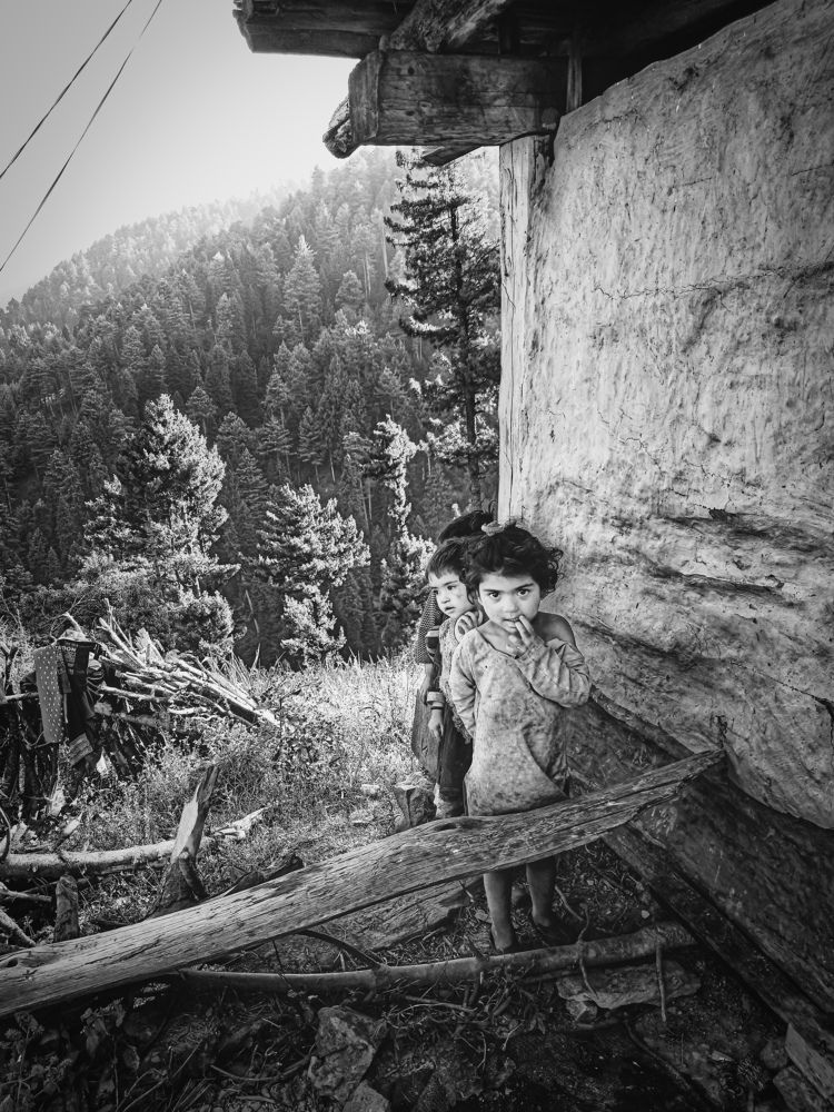 Shy sister from Himalayas