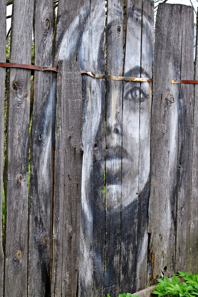 Старый забор