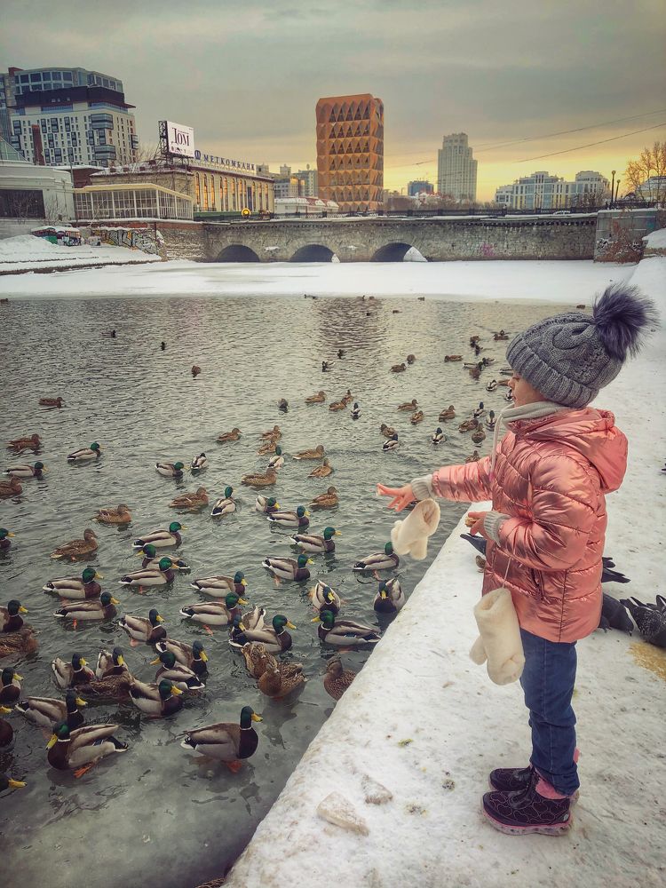 Уральские зимутки. Екатеринбург.