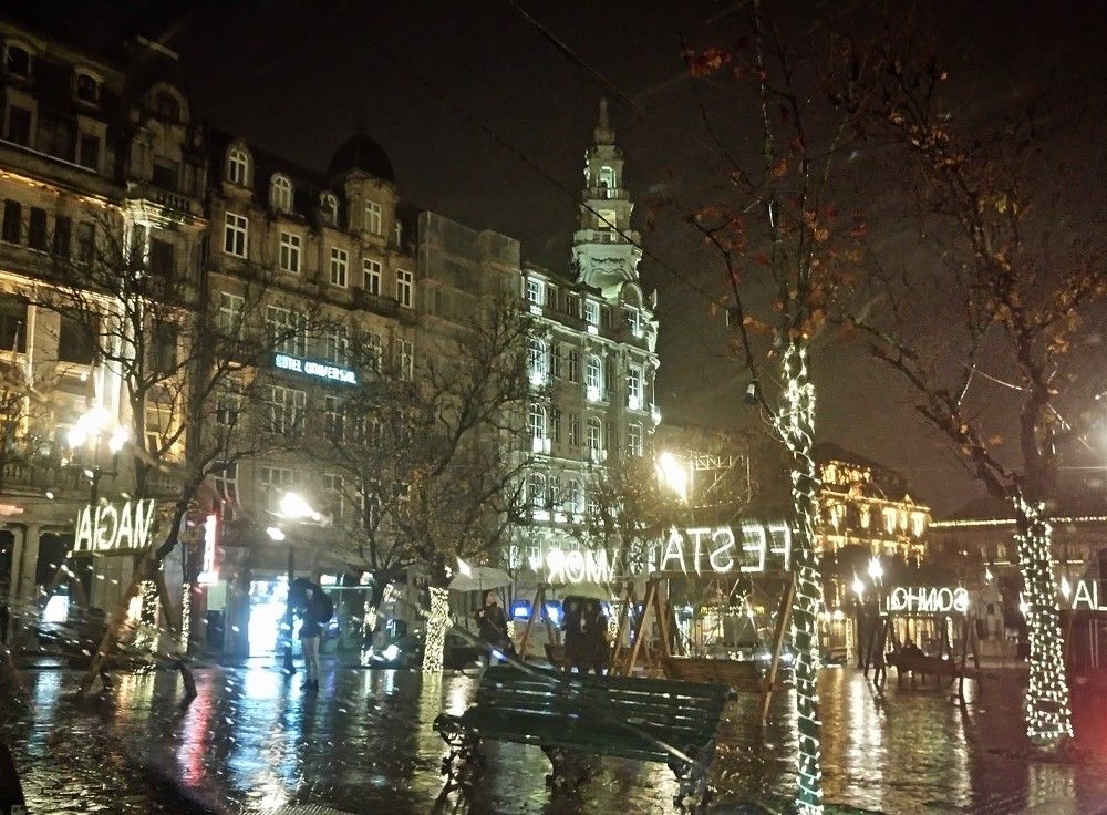 Rainy night in my hometown