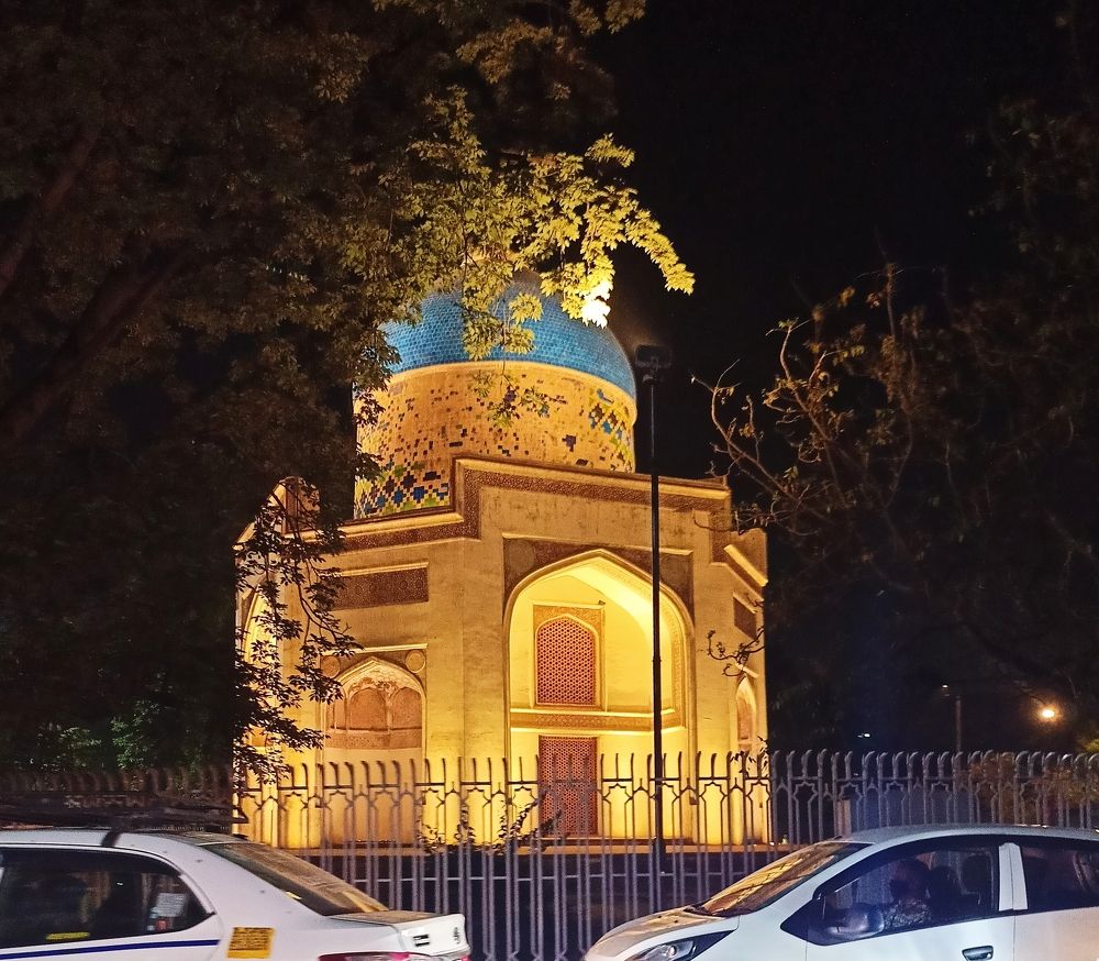 Tomb in Golden Light