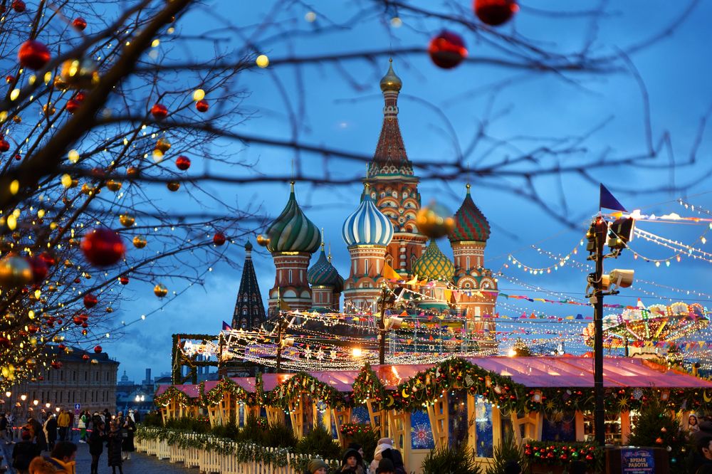 Предновогодняя атмосфера.