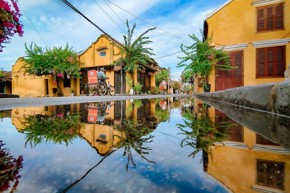Street Corner After the Rain