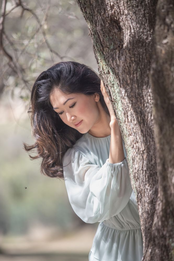 Morning in the olive garden...