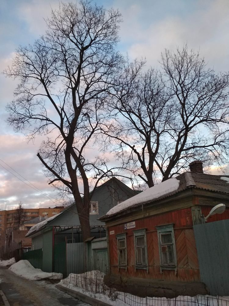Сумерки в городе