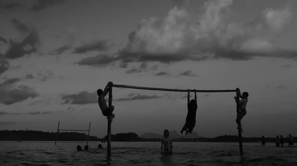 Brincadeira na água