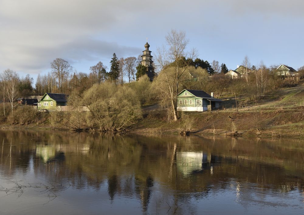 Утро на реке Тверца