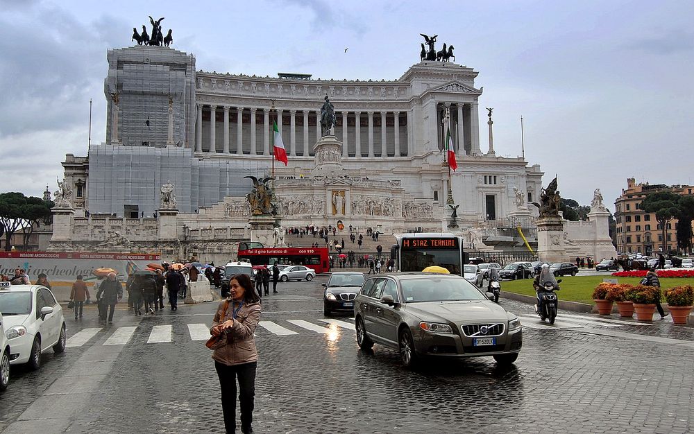 Дождь в Риме