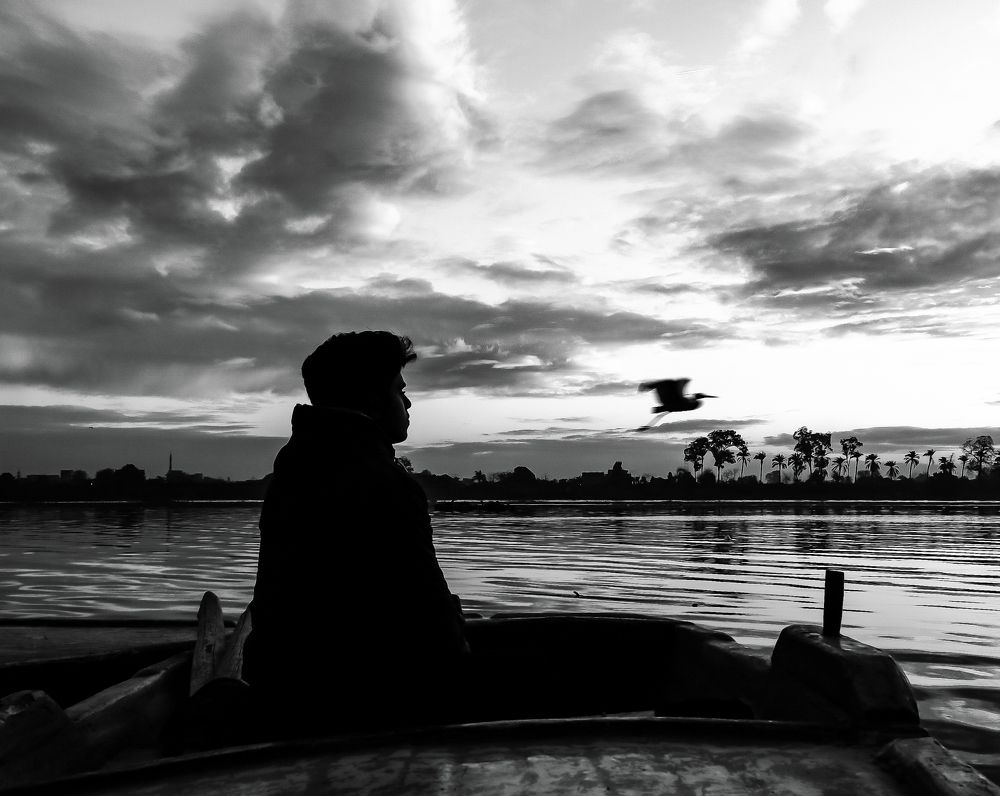 In the shadows of calm