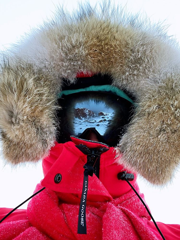 Arctic Ocean in my eyes.