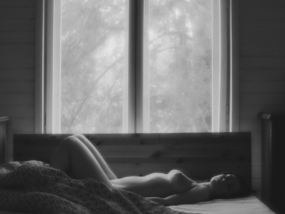 Автопортрет на монокль