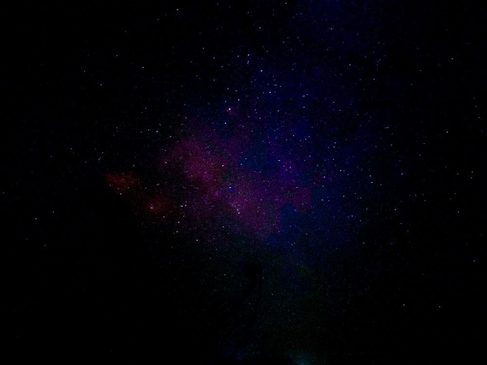night sky view shot