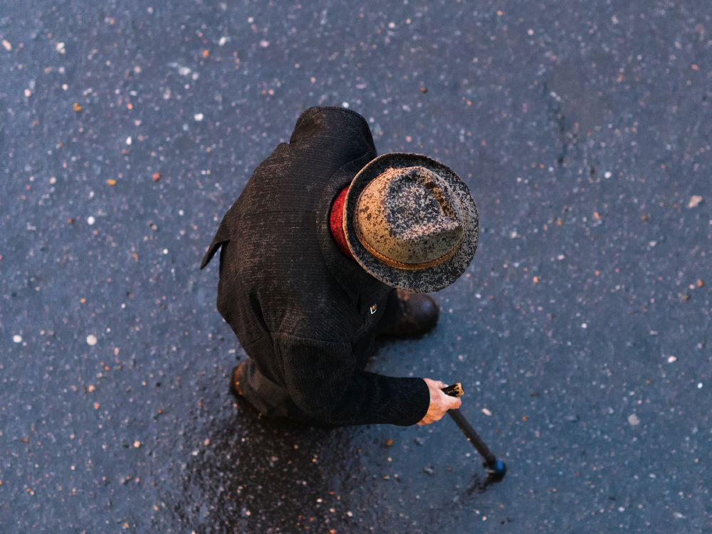 Старик и дождь