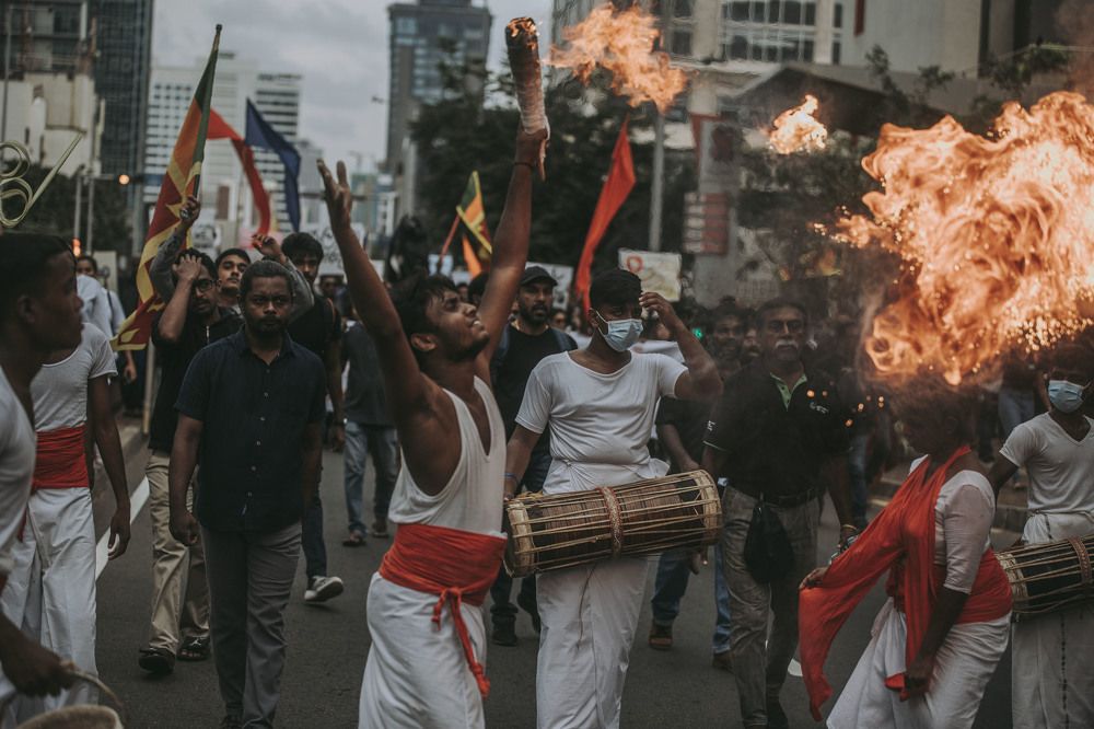 Sri Lankan Protesters
