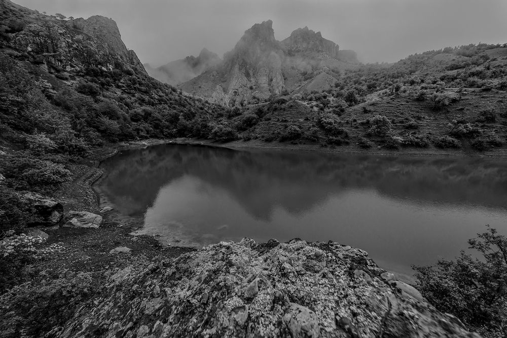 Горное озеро Панагия