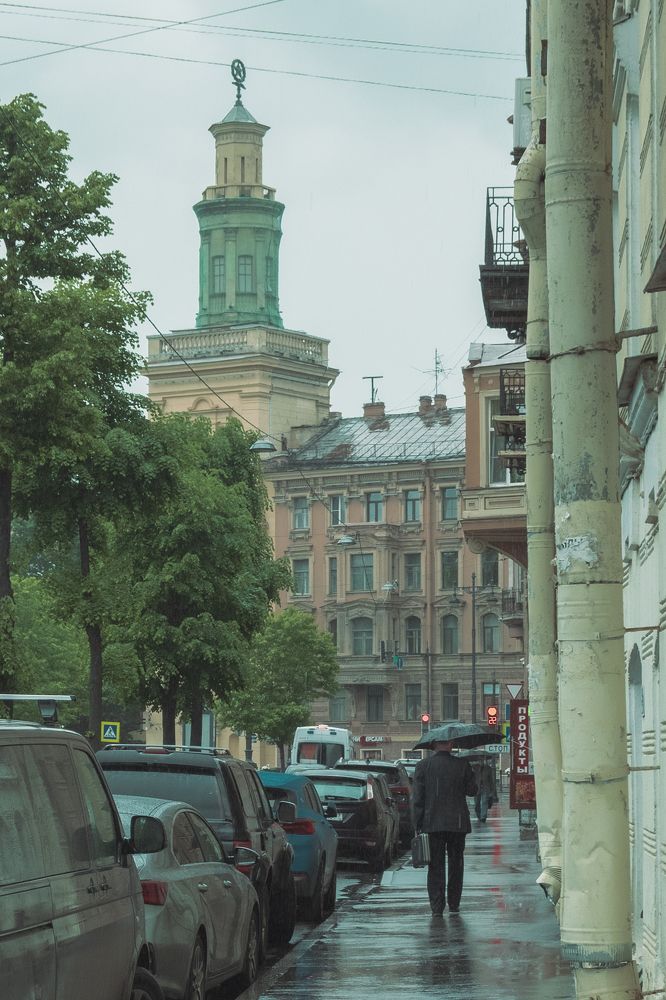 Вечерний дождь