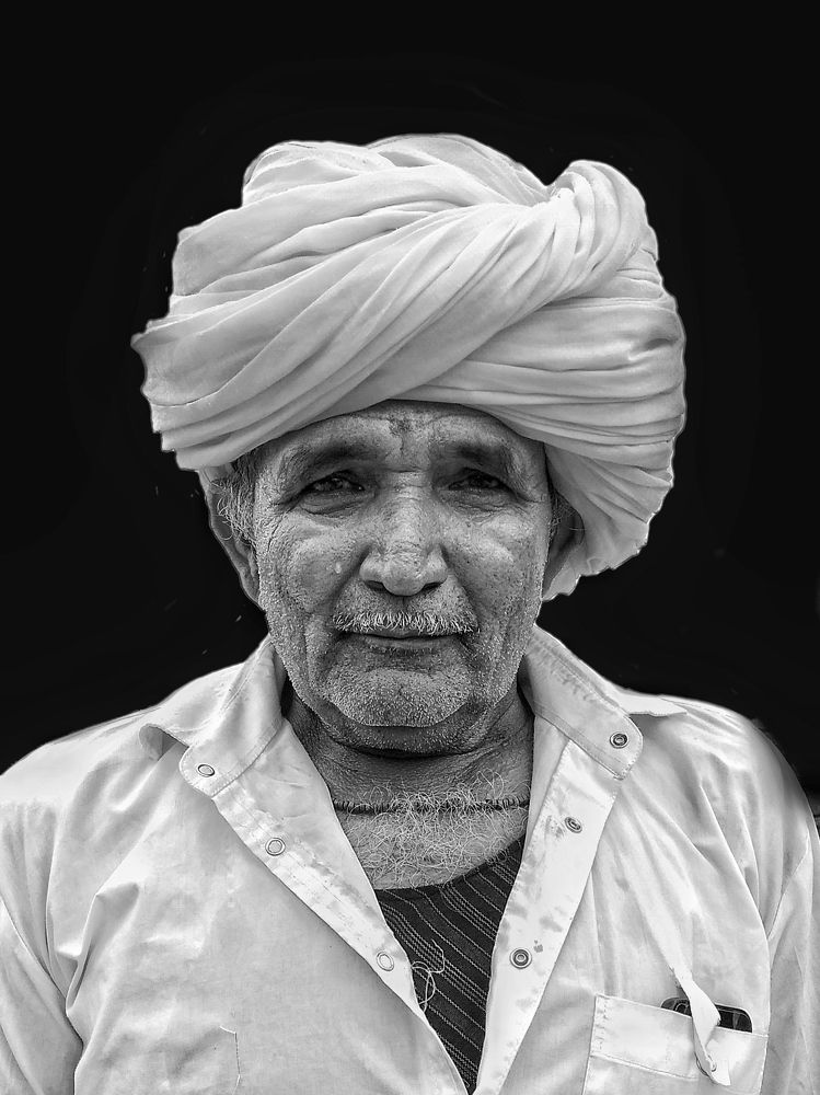 Black and White Portrait