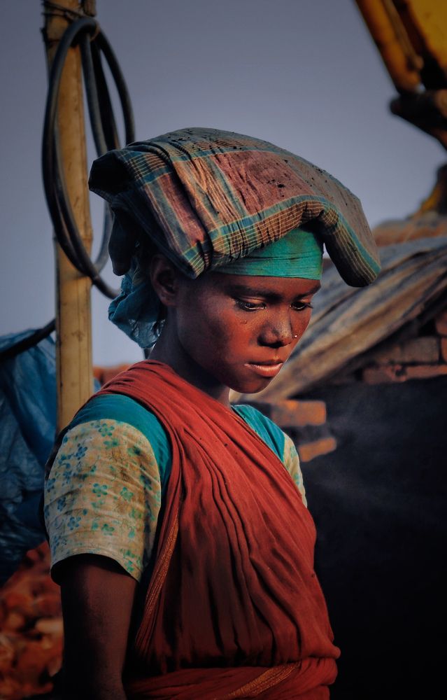 Poverty lines in a face