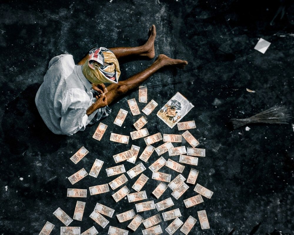 Old Man and his money