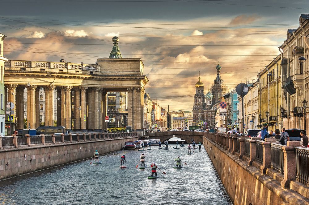 Питерское утро.