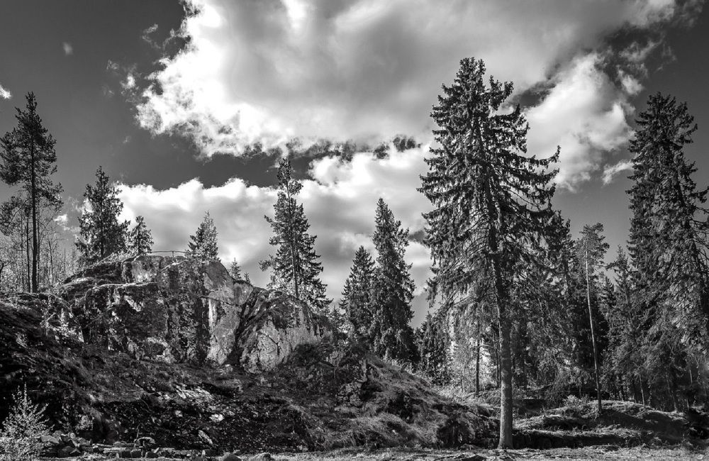 Карельские скалы