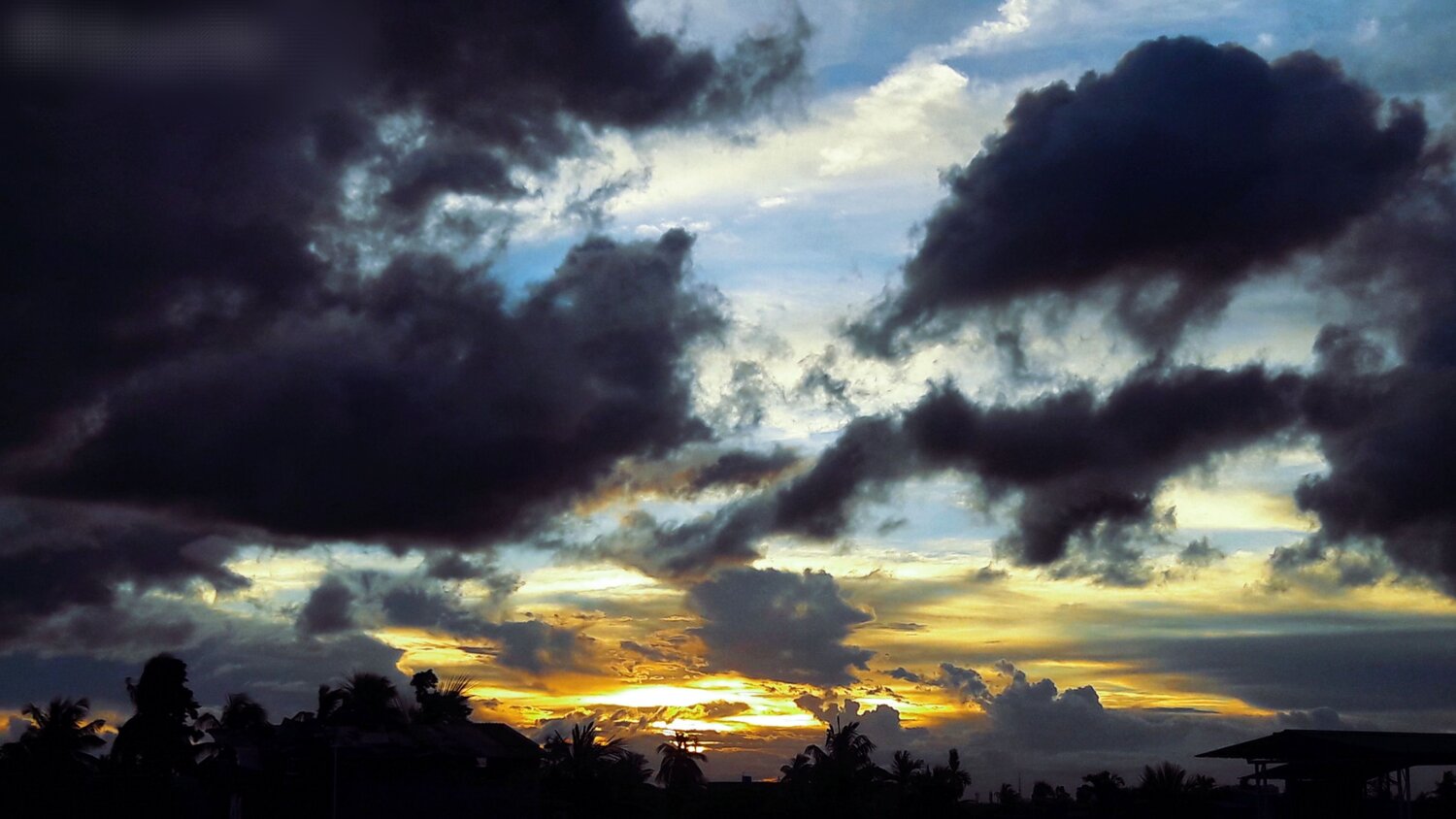 Sunset...