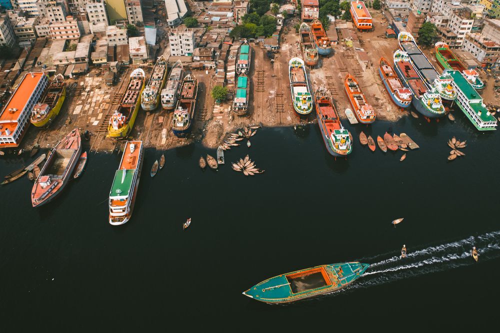 Dhaka shipyard
