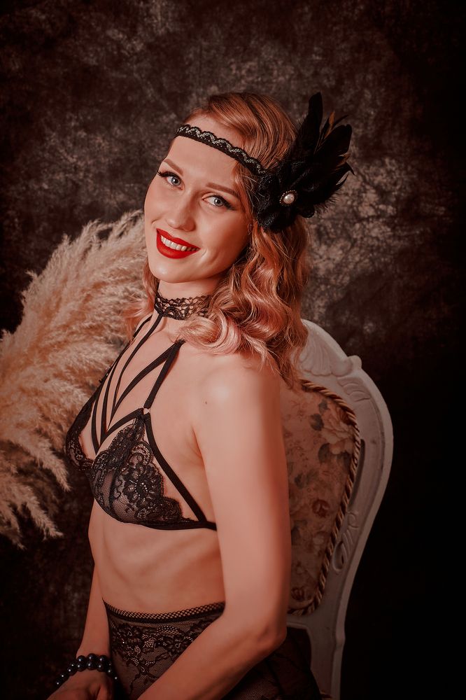 Будуарная красотка