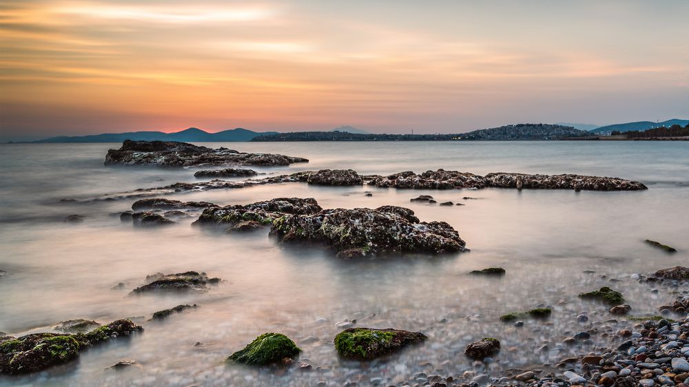 Sunset long exposure