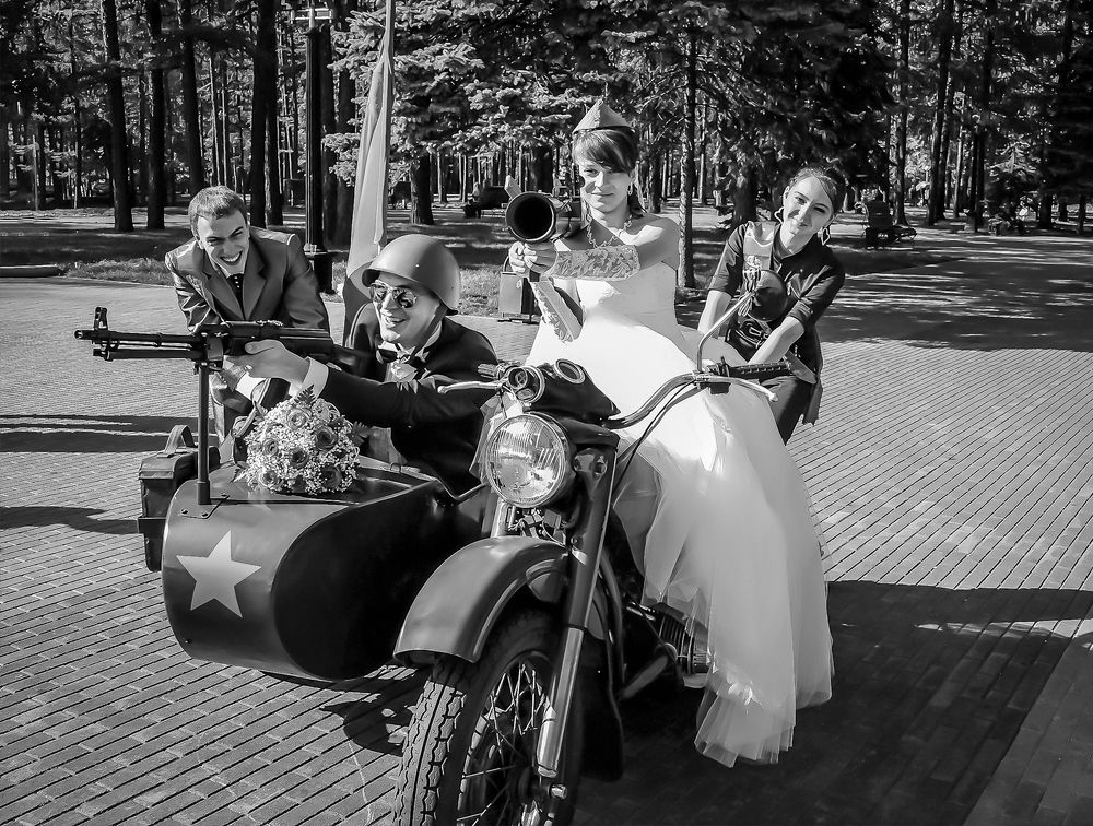 Весёлая свадьба.