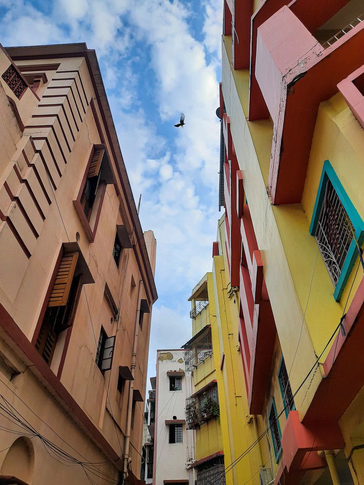 Sky view in afternoon