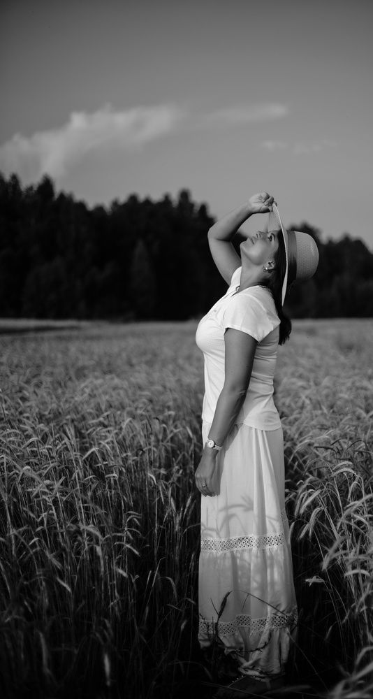 Взгляд в небо.