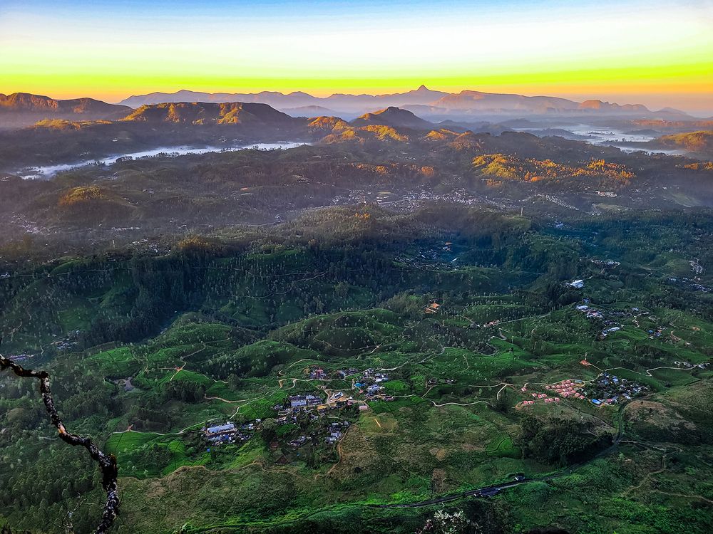 View of Great western Village from Great Western Mountain