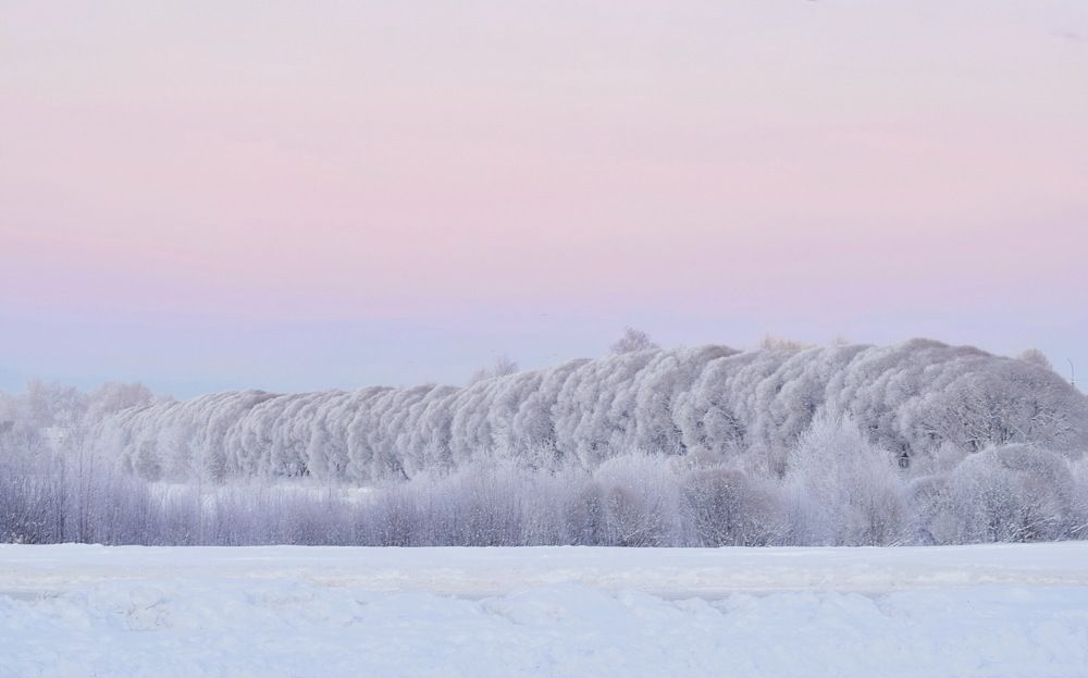 Зефирный закат.