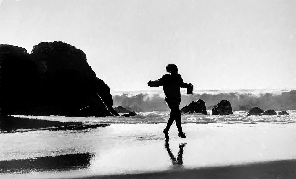 So light, only the wind.