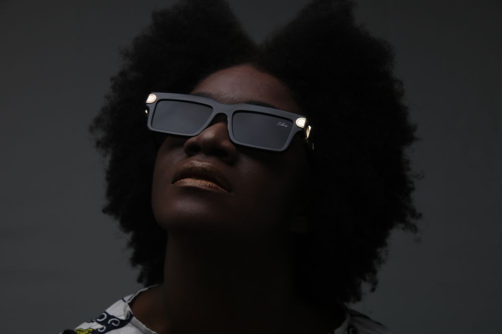 BEAUTIFUL BLACK AFRO STYLE