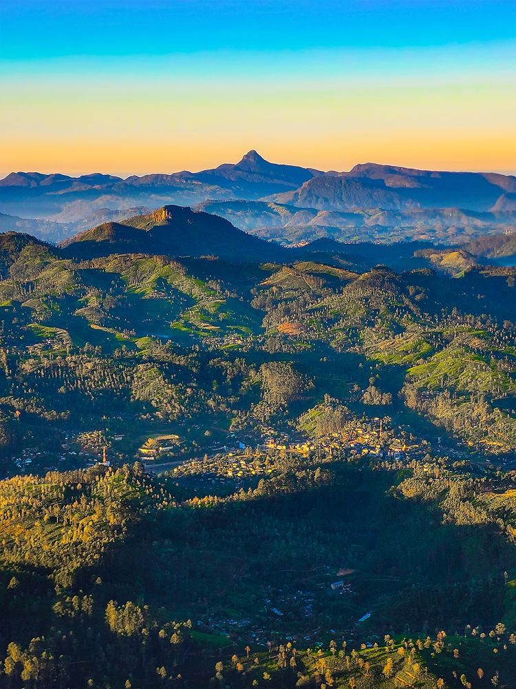 Sripada view from far