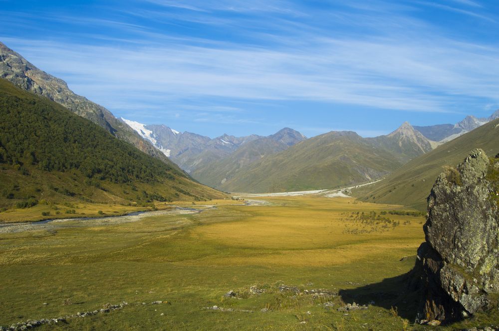 Акварель высокогорья