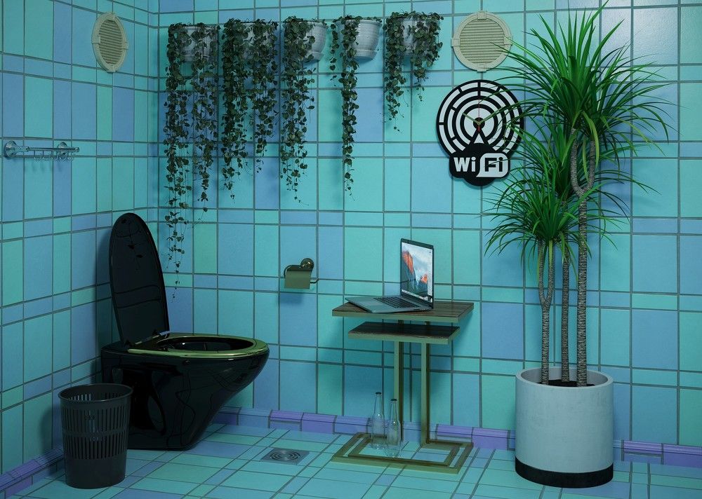 санузел с wi-fi