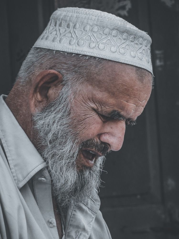 Feeling of an old man.