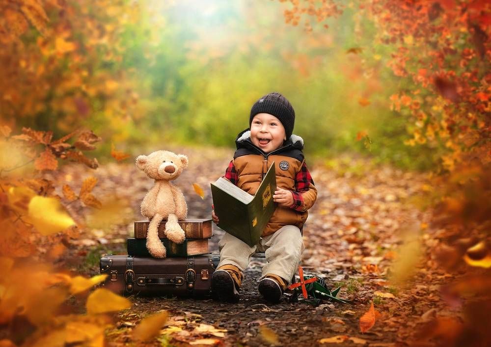 It was a beautiful, bright autumn day...