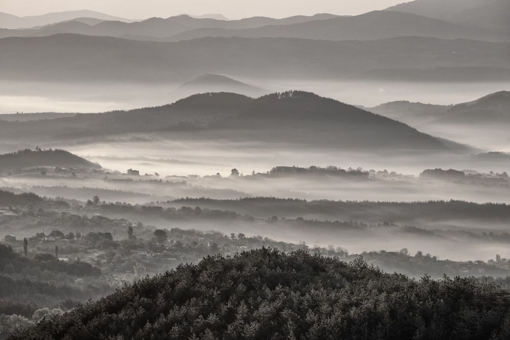 Rhodopes mountain morning