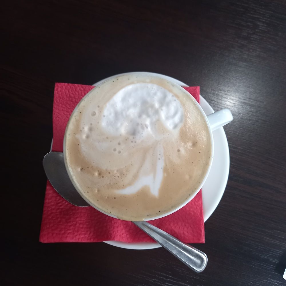 чашка капучино