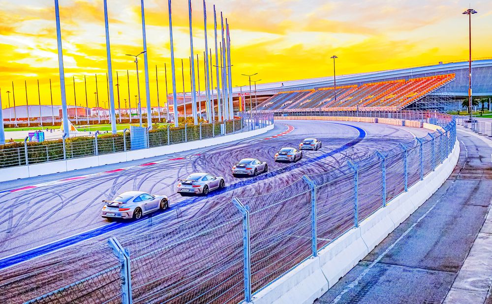 Автомобильный трек в Сочи
