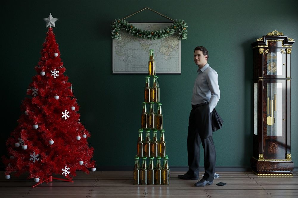 проект - новогодний корпоратив - до