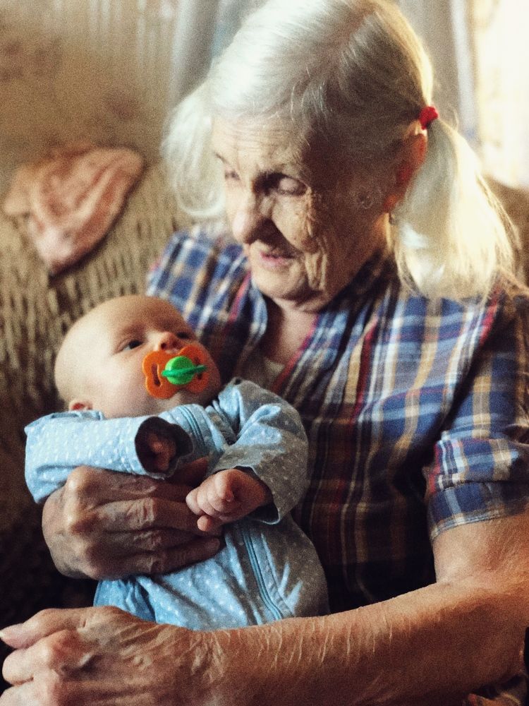 5 поколений в одной фотокарточке