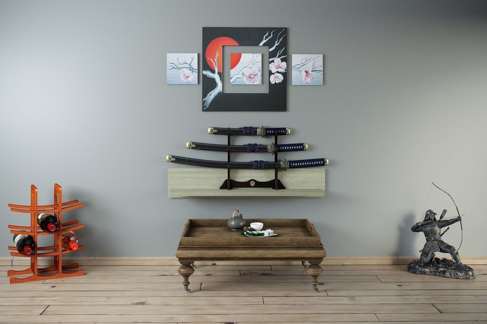 проект - комната в японском стиле