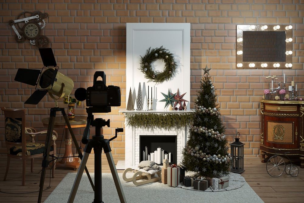 проект новогодняя фотостудия