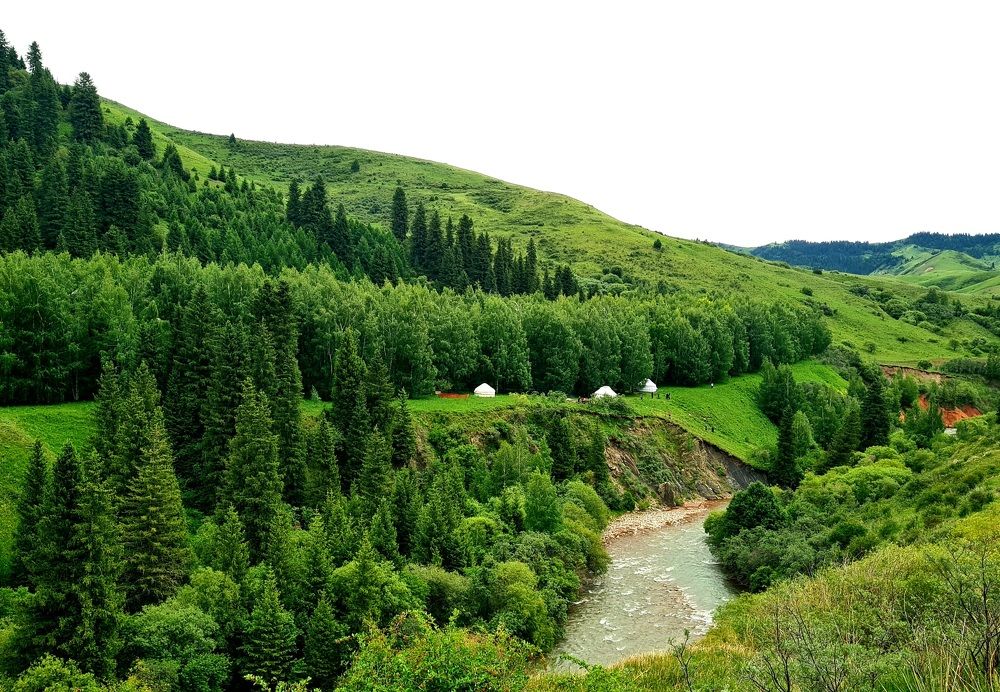 А на том берегу...